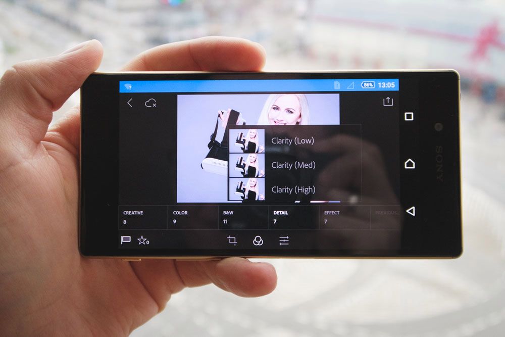 Adobe Lightroom Mobile 1.4 za darmo na Androidzie 3