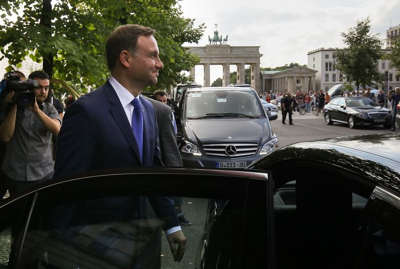 Wizyta Andrzeja Dudy w Niemczech. "Najistotniejsze były kwestie bezpieczeństwa"