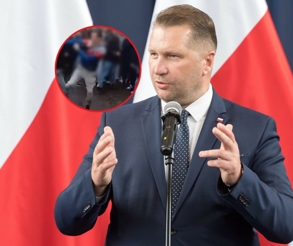 Czarnek skomentował bójkę w Kluczborku. "Nasza młodzież to dobrze wychowani ludzie"