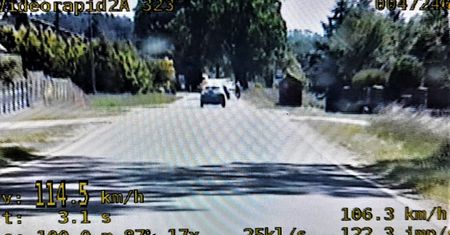 Przekroczył prędkość o 74 km/h. Okazało się, że na sumieniu ma znacznie więcej