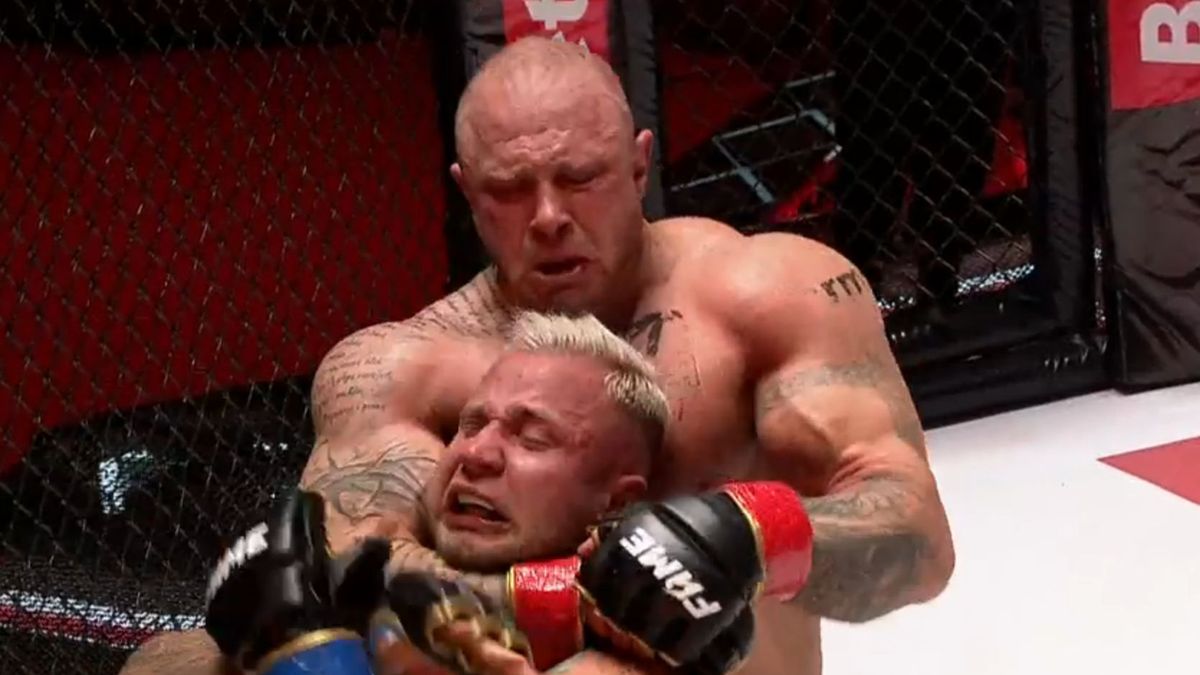 Materiały prasowe / Fame MMA / Na zdjęciu: Piotr Piechowiak i Piotr Szeliga