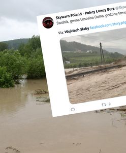 Powódź błyskawiczna na Sądecczyźnie. Zniszczone drogi i domy