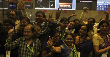 Indyjska sonda Mangalyaan weszła na orbitę Marsa