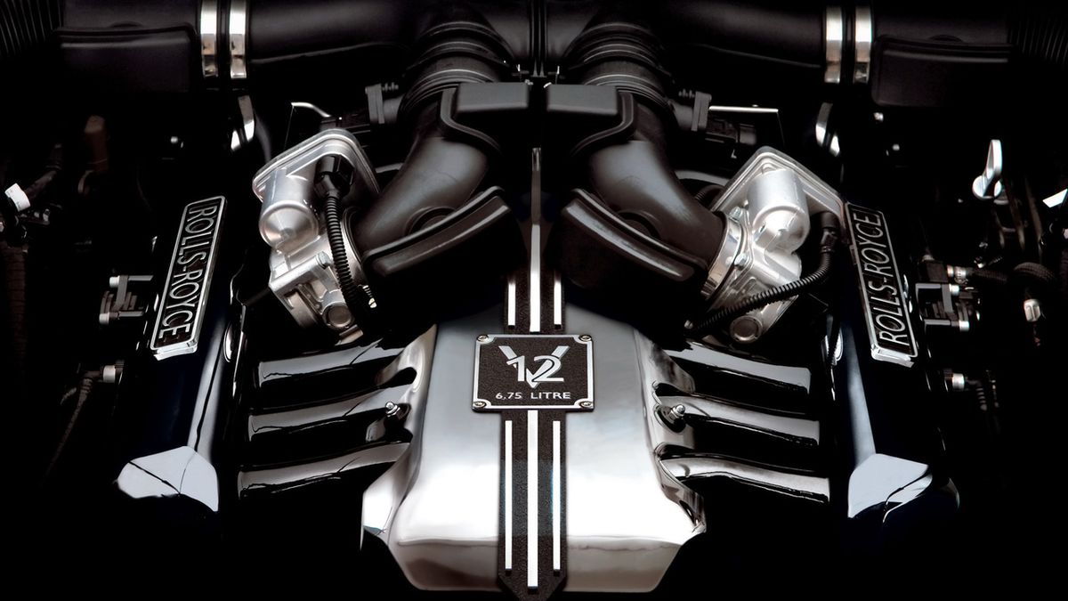 Silnik V12 Rolls-Royce Phantom