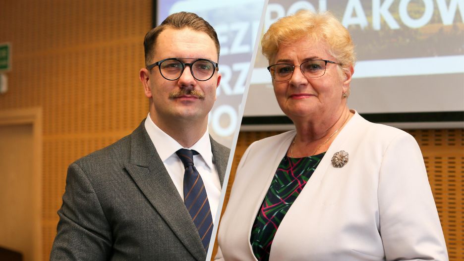 Łukasz Mejza i Elżbieta Płonka