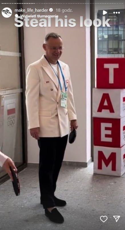 Najlepsze memy o stylizacji Andrzeja Dudy podczas Igrzysk Olimpijskich 2024