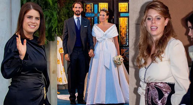 Bajkowy ślub księcia Grecji i córki szwajcarskiego miliardera. Wśród gości księżniczki Beatrycze i Eugenia (ZDJĘCIA)