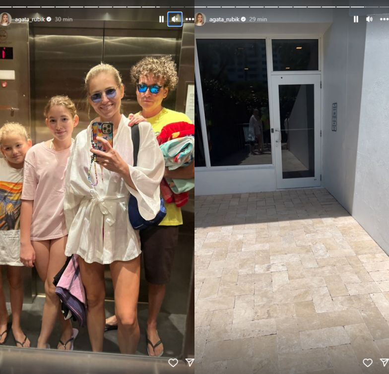 Agata Rubik pokazała okolicę, w której mieszka z rodziną w Miami