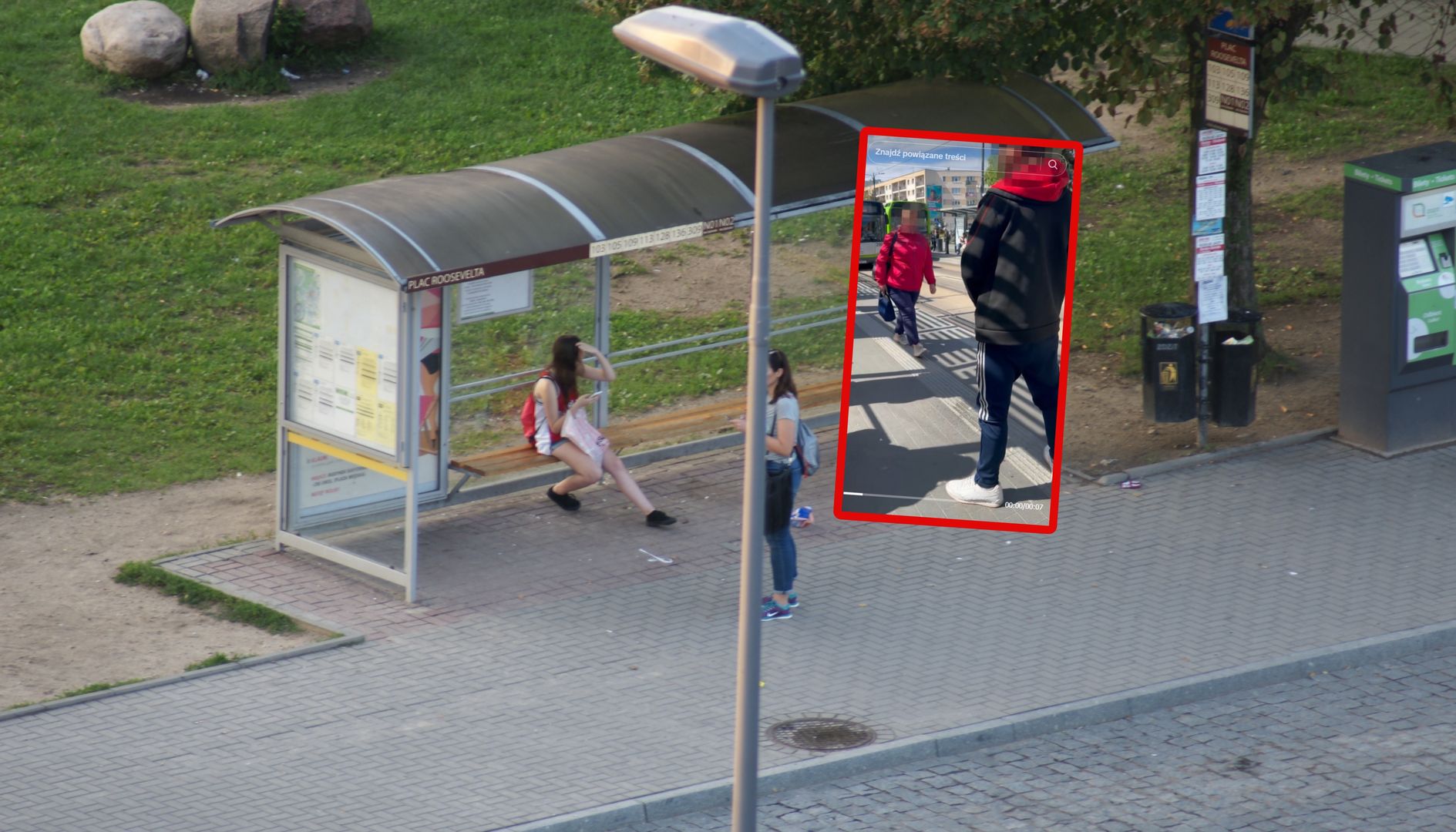 Obsceniczne sceny w Olsztynie. Tak zachował się w biały dzień