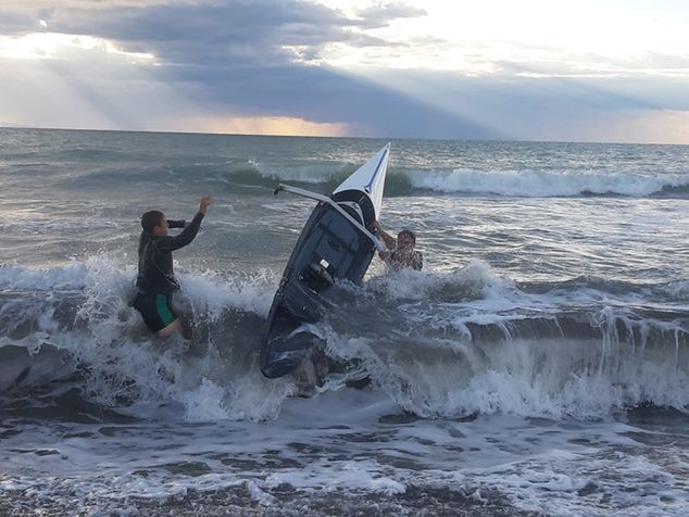 Maciej Zawojski w czasie treningów we Włoszech (fot. Maciej Zawojski, archiwum prywatne)