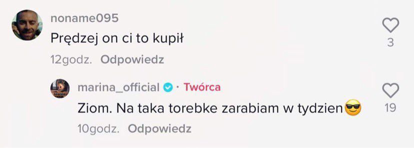 "Skromna" Marina chwali się nową torebką i reaguje na zgryźliwe komentarze internautów