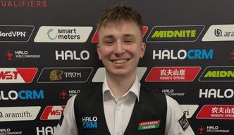 Antoni Kowalski w "świątyni snookera"