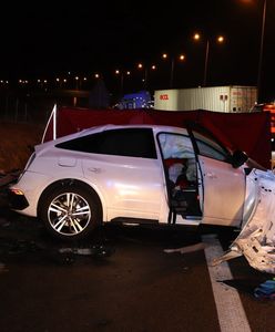 Tragiczny wypadek na trasie S1. Zderzenie ciągnika, osobówki i busa