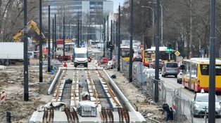Warszawa: Tramwaj do Dworca Zachodniego – zamknięta Białobrzeska