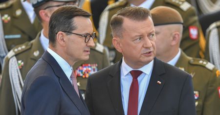 Przemówienie Błaszczaka. Nagle minister wspomniał o Kaczyńskim