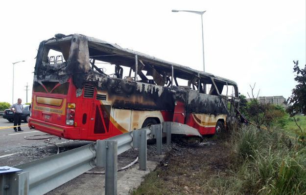 Katastrofa autokaru na Tajwanie. Wiele ofiar