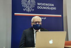 Koronawirus. Wojewoda dolnośląski nie boi się kontroli w szpitalu. Odpiera zarzuty opozycji