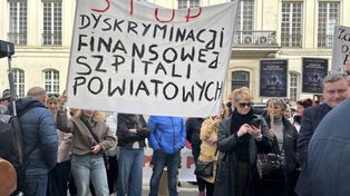 Domagają się pieniędzy na podwyżki i leczenie. "Protest będzie eskalował"