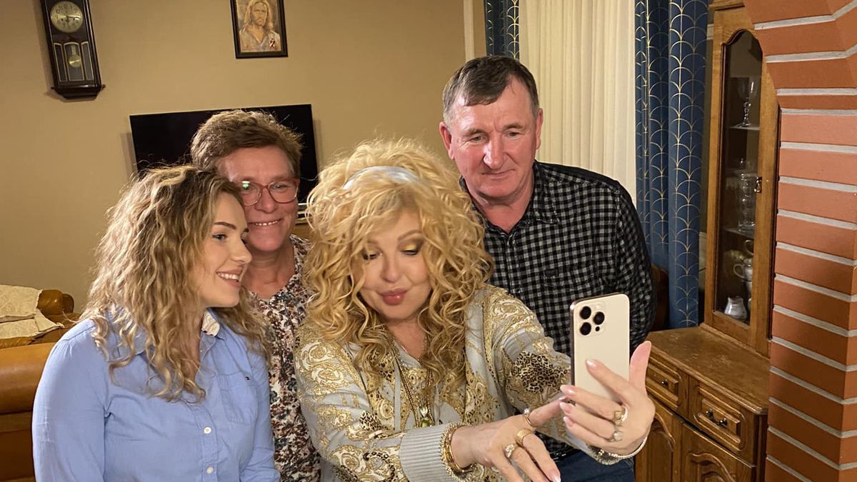 Magda Gessler odwiedziła rodzinę Górskich w Sośnie  