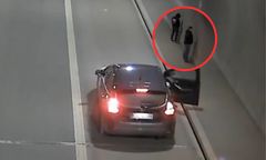 Postój na toaletę w tunelu. GDDKiA publikuje nagranie