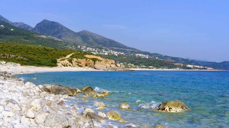 Czy to najpiękniejsza plaża w Albanii?