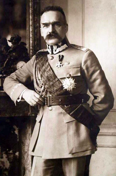 Józef Piłsudski w 1921 r.