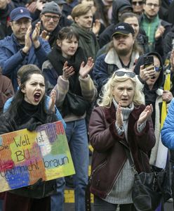 Gorąco w Niemczech. Tłumy wyszły protestować, demonstracje w 30 miastach