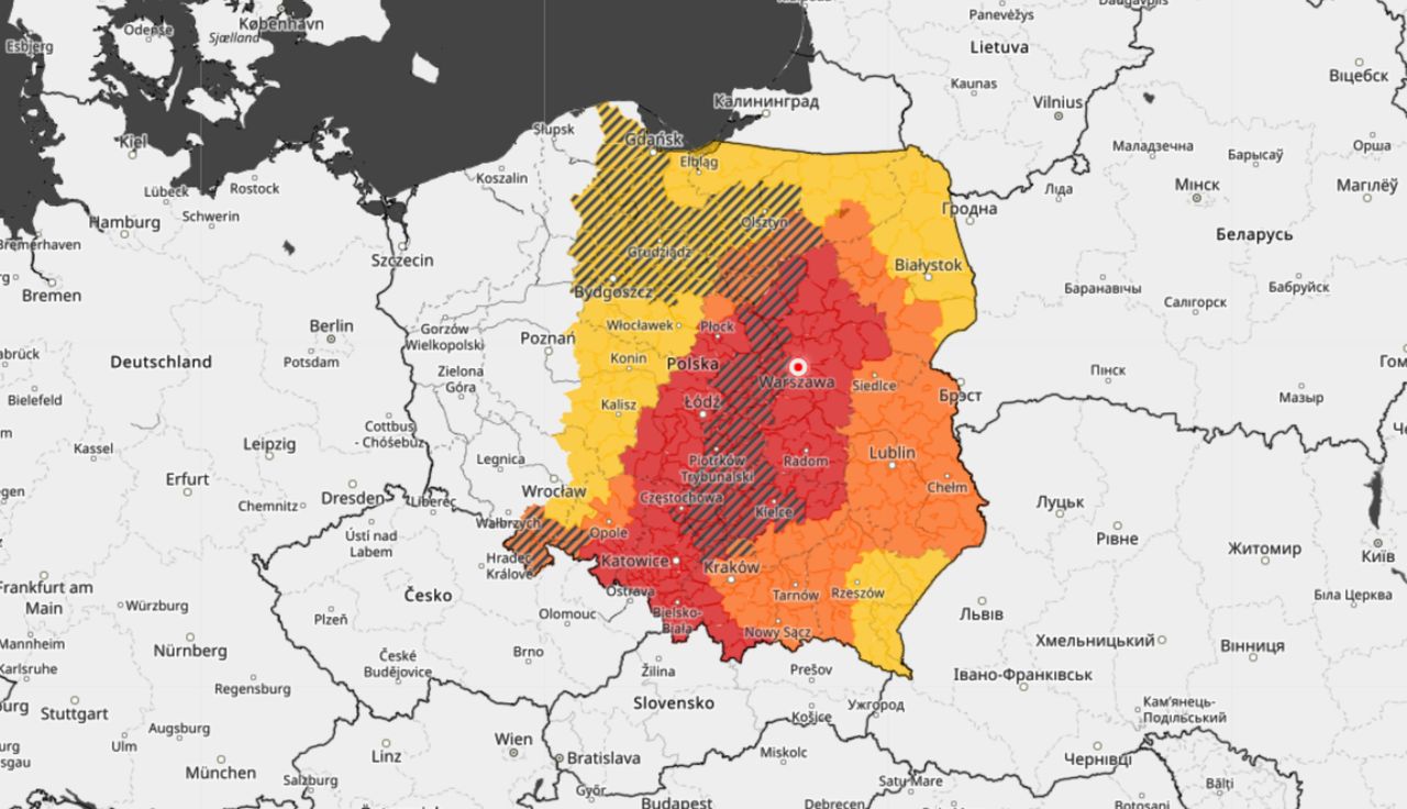 Najwyższe alerty w Polsce. Synoptycy: "szkody o rozmiarach katastrof"