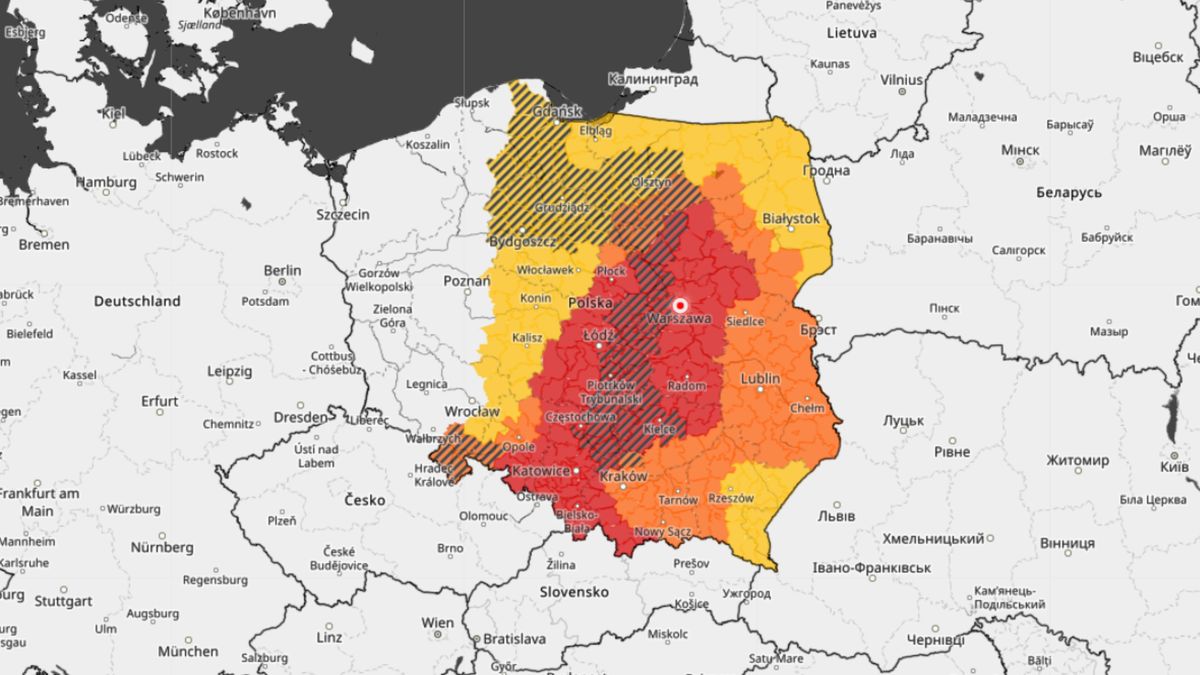 Liczne ostrzeżenia IMGW.