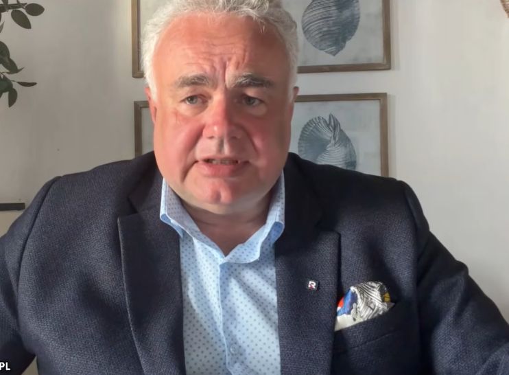 Tomasz Sakiewicz na antenie Republiki