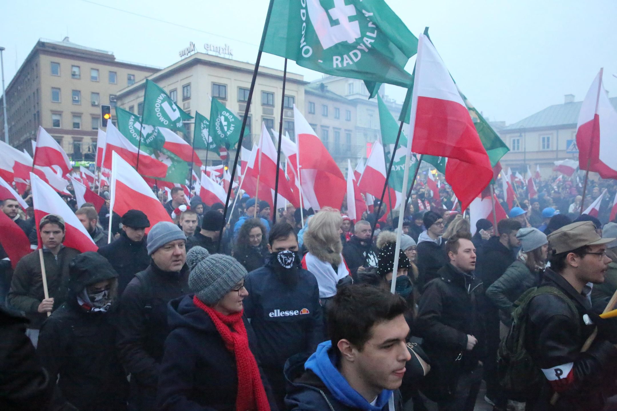 Marsz Niepodległości w Warszawie