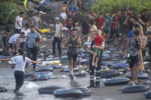 60 tys. migrantów przeszło granicę. Finlandia uderza w Hiszpanię