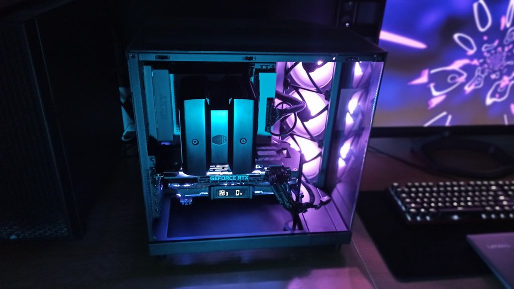 A quick look at the NZXT H6 Flow RGB. #PCBuild #NZXT #RGB, Nzxt