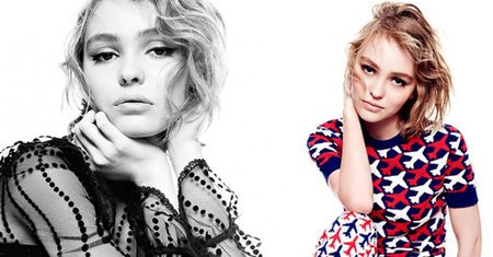 Lily-Rose w sesji dla "Vanity Fair"