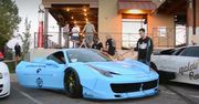 Liberty Walk Ferrari 458 Italia z wydechem Armytrix