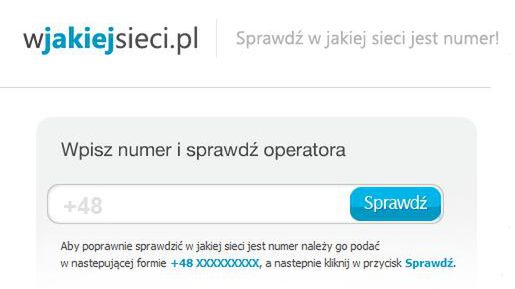 Nie wiesz jaki operator obsługuje dany numer telefonu? WJakiejSieci.pl Ci pomoże 1