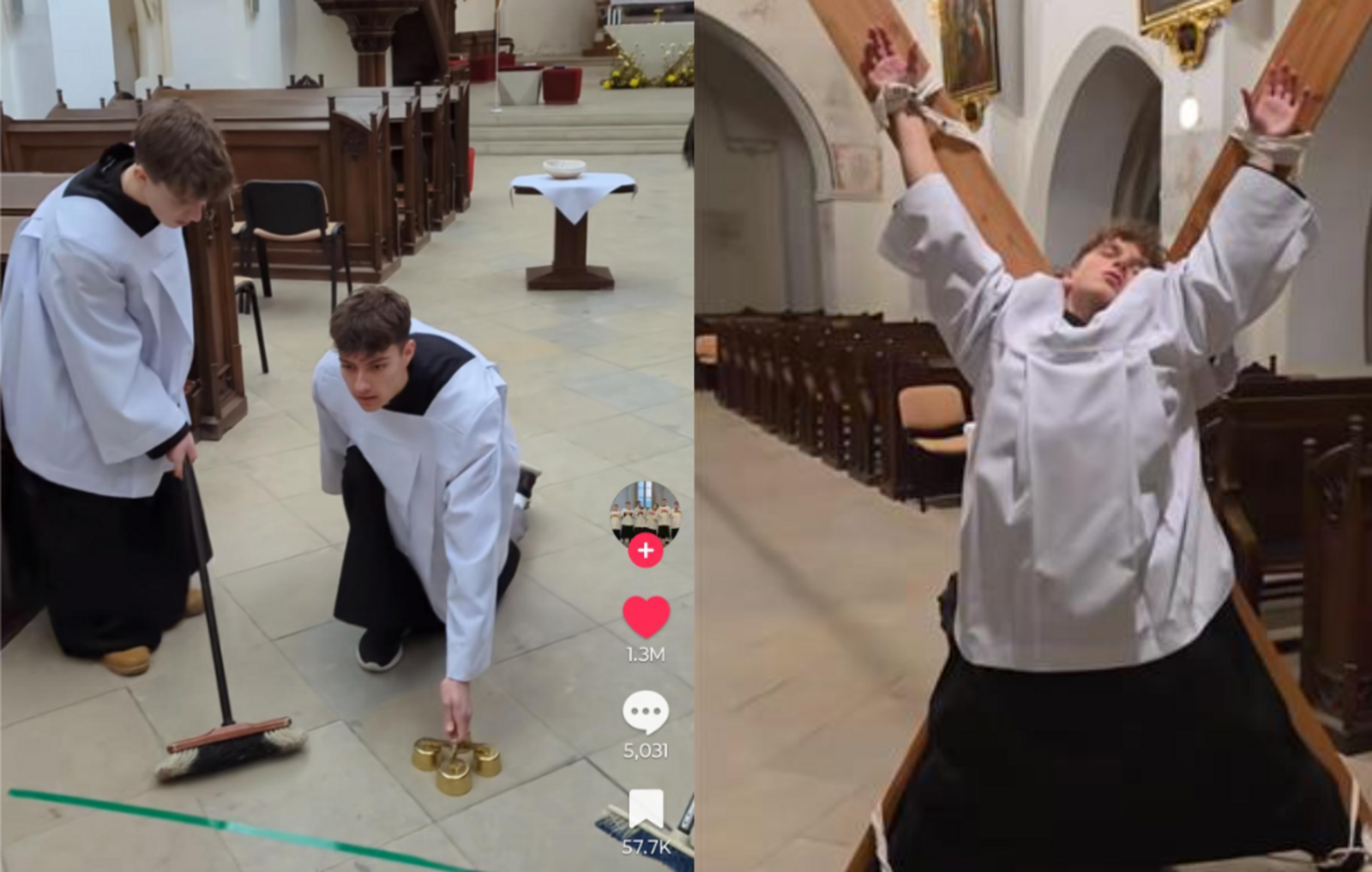 "Zbezczeszczenie Kościoła"? Tak promują chrześcijaństwo