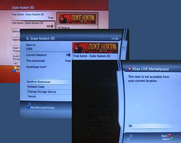 Duke Nukem 3D przybył na XBLA - UAKTUALNIENIE 3