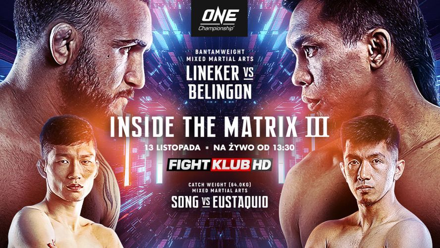 Zdjęcie okładkowe artykułu: Materiały prasowe /  / One Championship: Inside the Matrix III