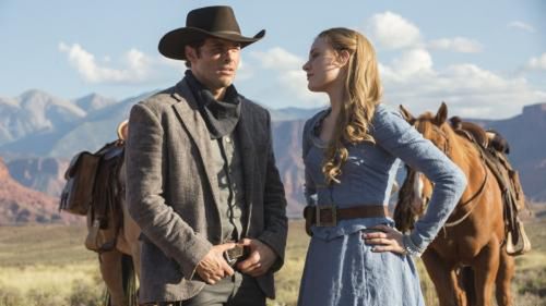 James Marsden i Evan Rachel Wood fot. HBO