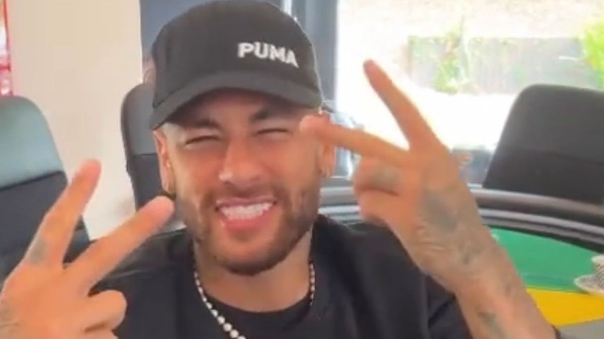  / Na zdjęciu: Neymar jr