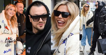 Sandra Kubicka i Baron robią "spontaniczne" zakupy w butiku byłego chłopaka Justyny Gradek (ZDJĘCIA)