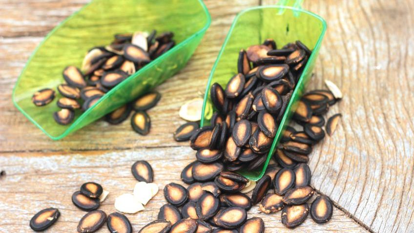 Suszone pestki arbuza