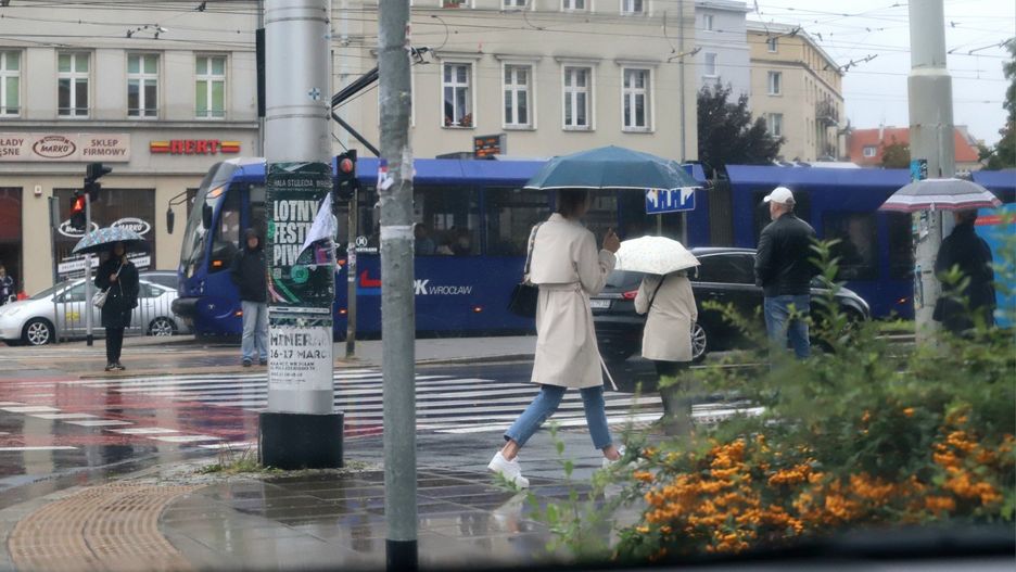 Deszcz nie ominie również Wrocławia.