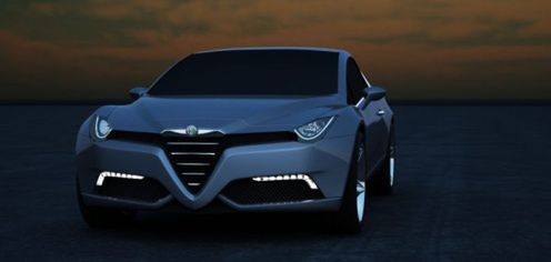 Sportowe coupe Alfy Romeo według MPcardesign [wideo]