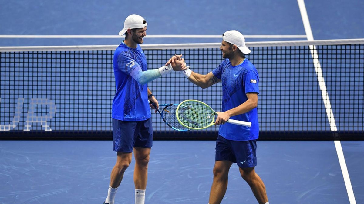 Getty Images / Valerio Pennicino / Na zdjęciu: Simone Bolelli i Andrea Vavassori