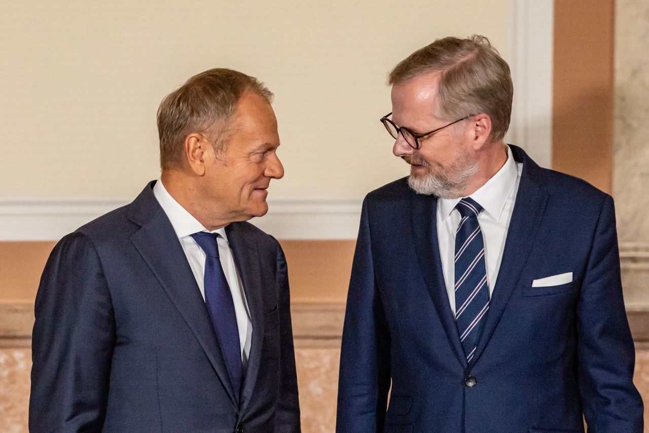 Tusk w Pradze. Wspomina swoją podróż poślubną