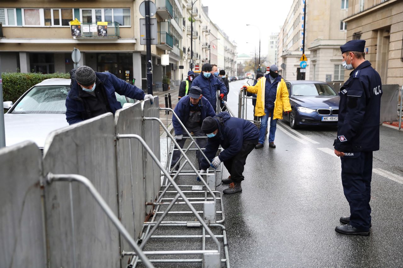 Strajk Kobiet w Warszawie. Akcja "Blokada Sejmu"