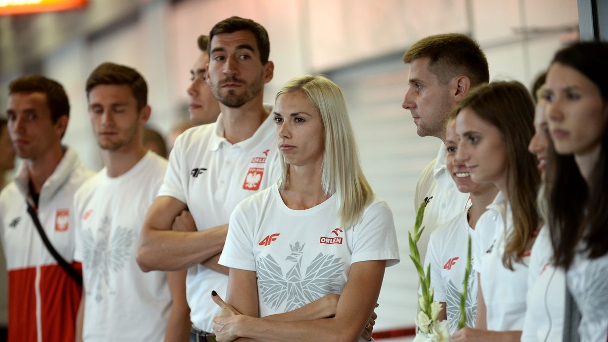 polscy lekkoatleci po powrocie z Pucharu Świata w Londynie