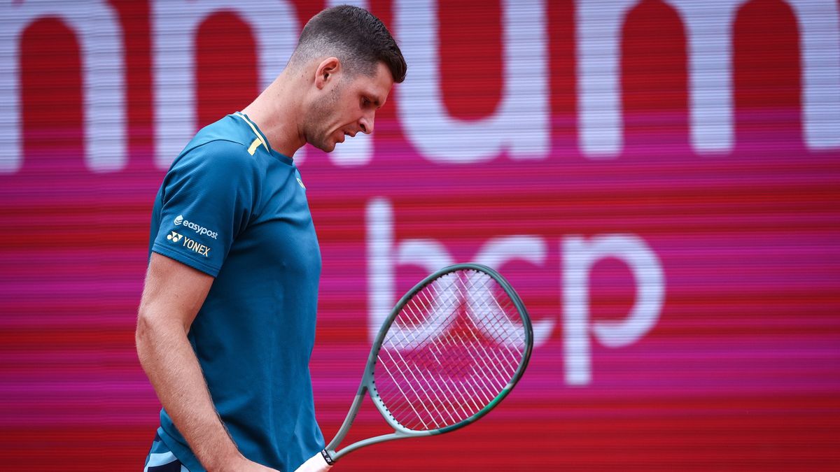 PAP/EPA / Rodrigo Antunes / Na zdjęciu: Hubert Hurkacz